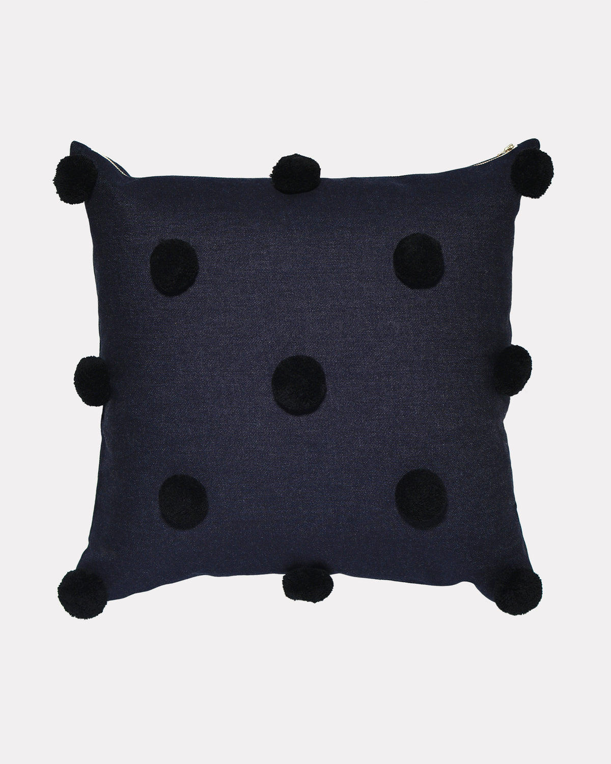 Black pom 2025 pom cushion