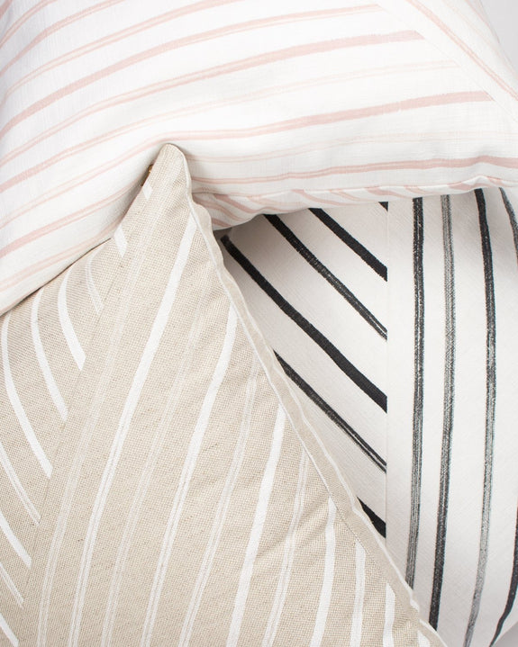 The Stripes Pillow Blush